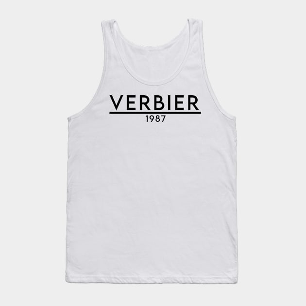 Copy of Ski Verbier 1987 Tank Top by Captain-Jackson